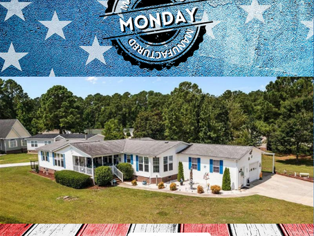 ๐ It's Manufactured Home Monday! ๐
July 25th