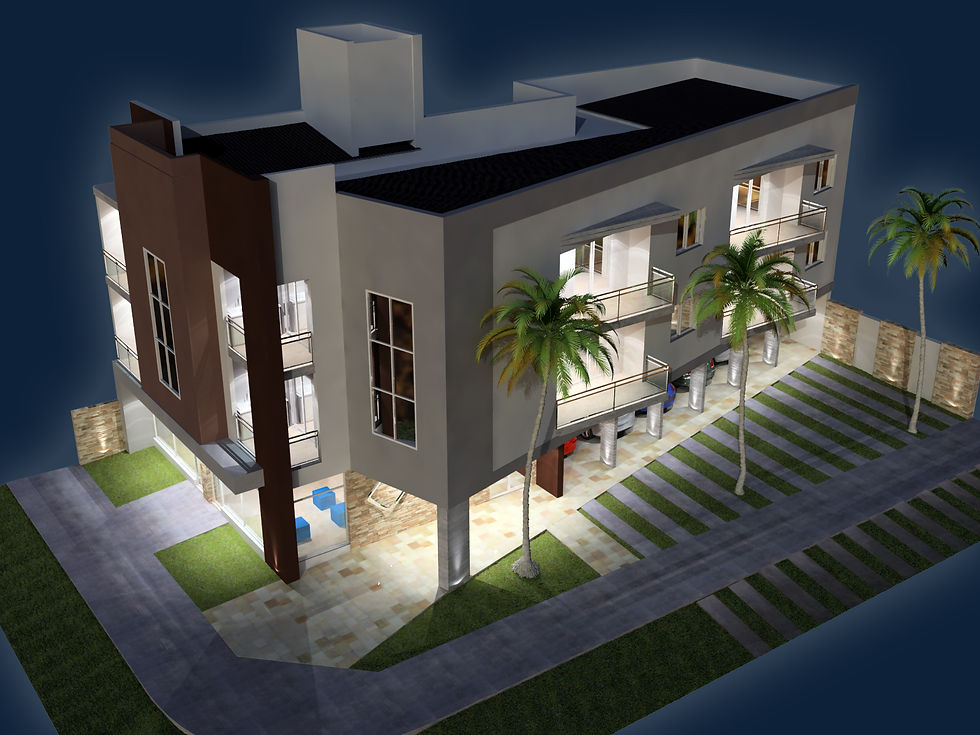 -Edificio Residencial + Oficina -