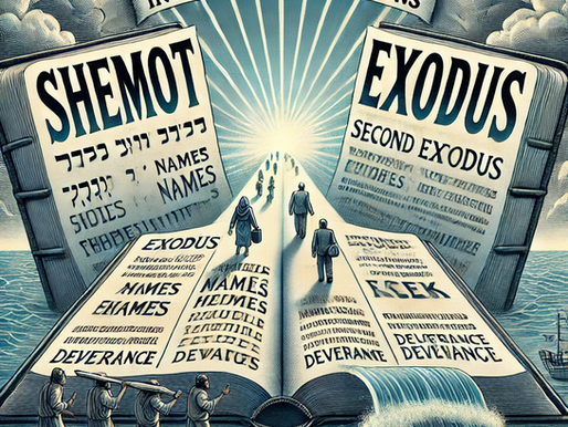 Shemot and Exodos: Not Relevant For The Second Exodus