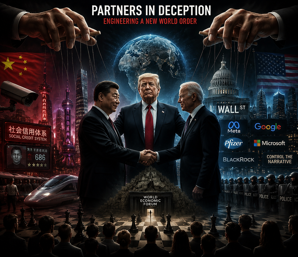 Partners in Deception: How China and the West Are Engineering a New World Order