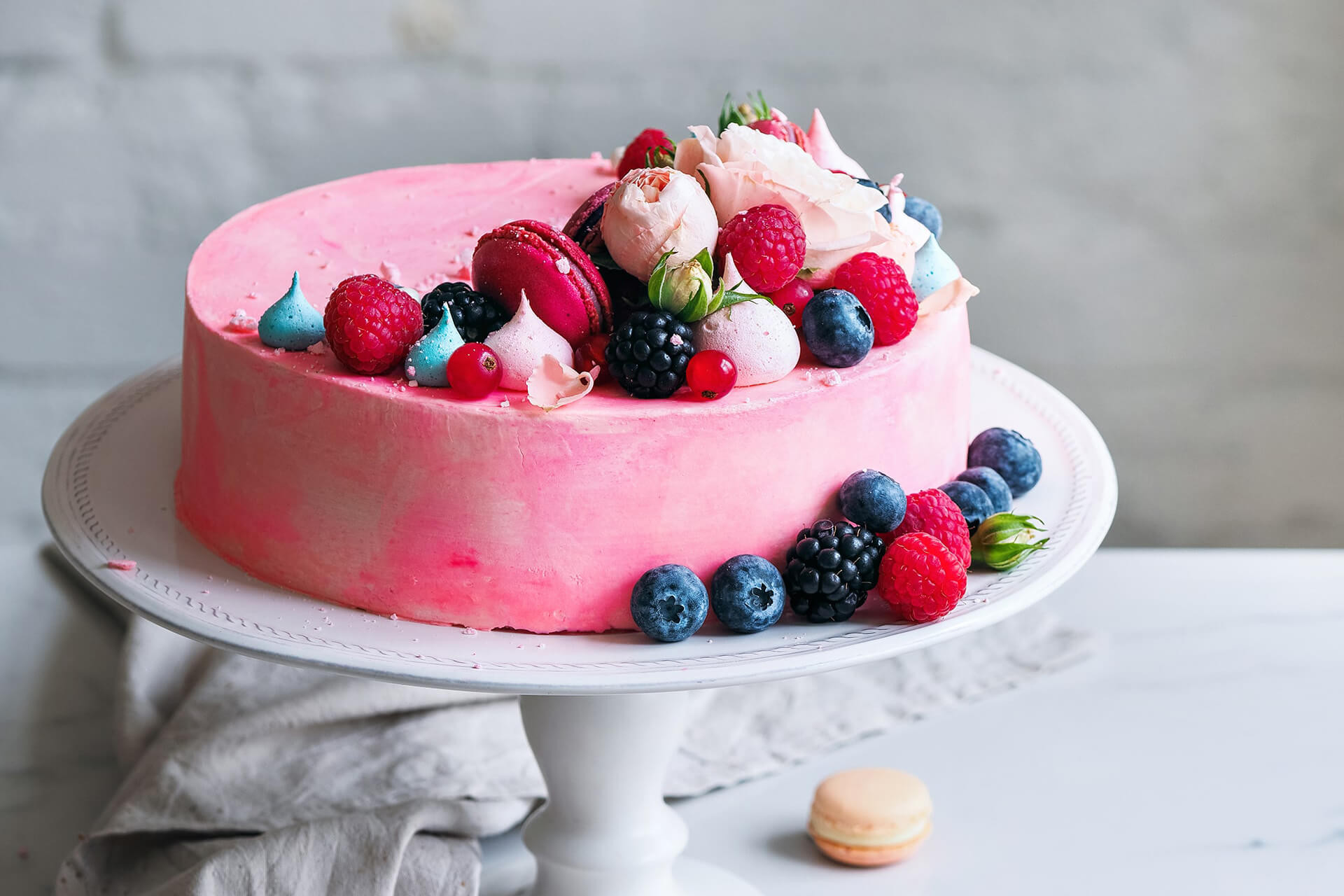 Fruit Theme Cake