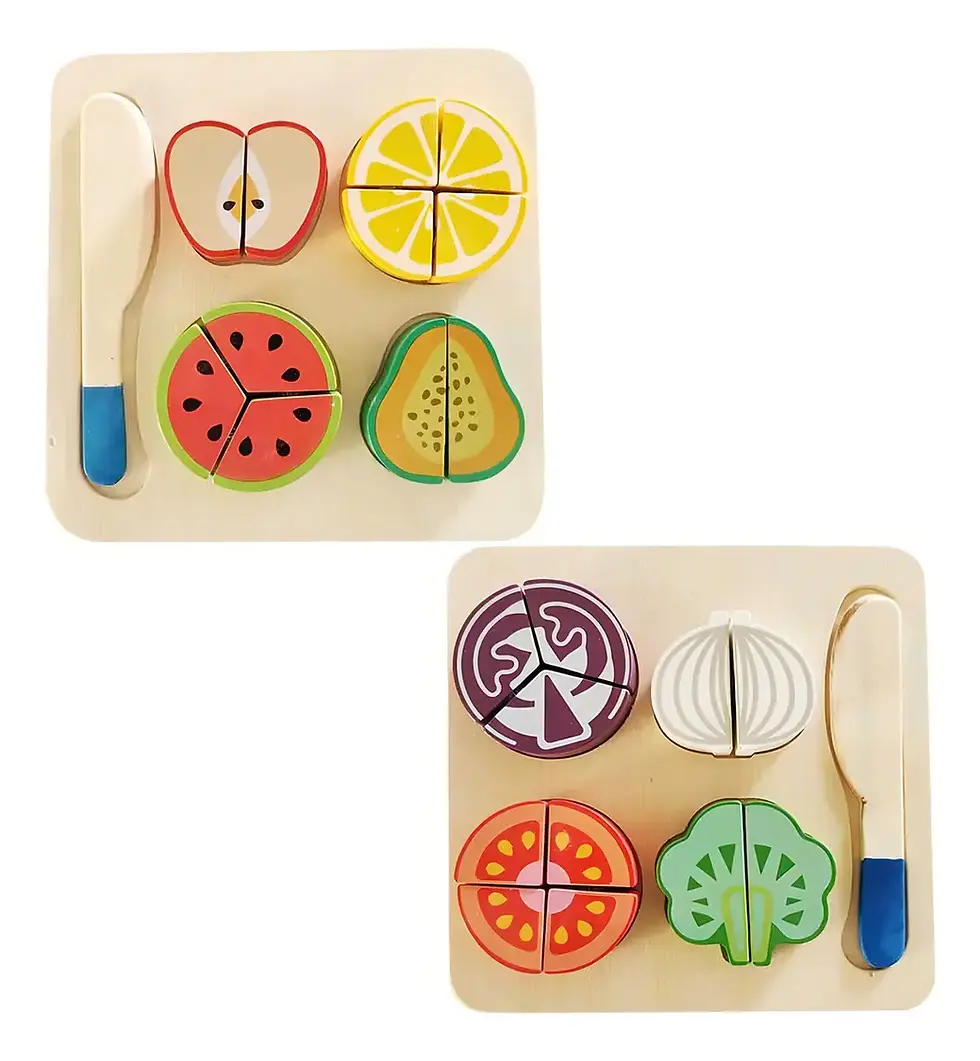 Miniatura: Aprenda Brincando Frutas ou Legumes Didáticos
