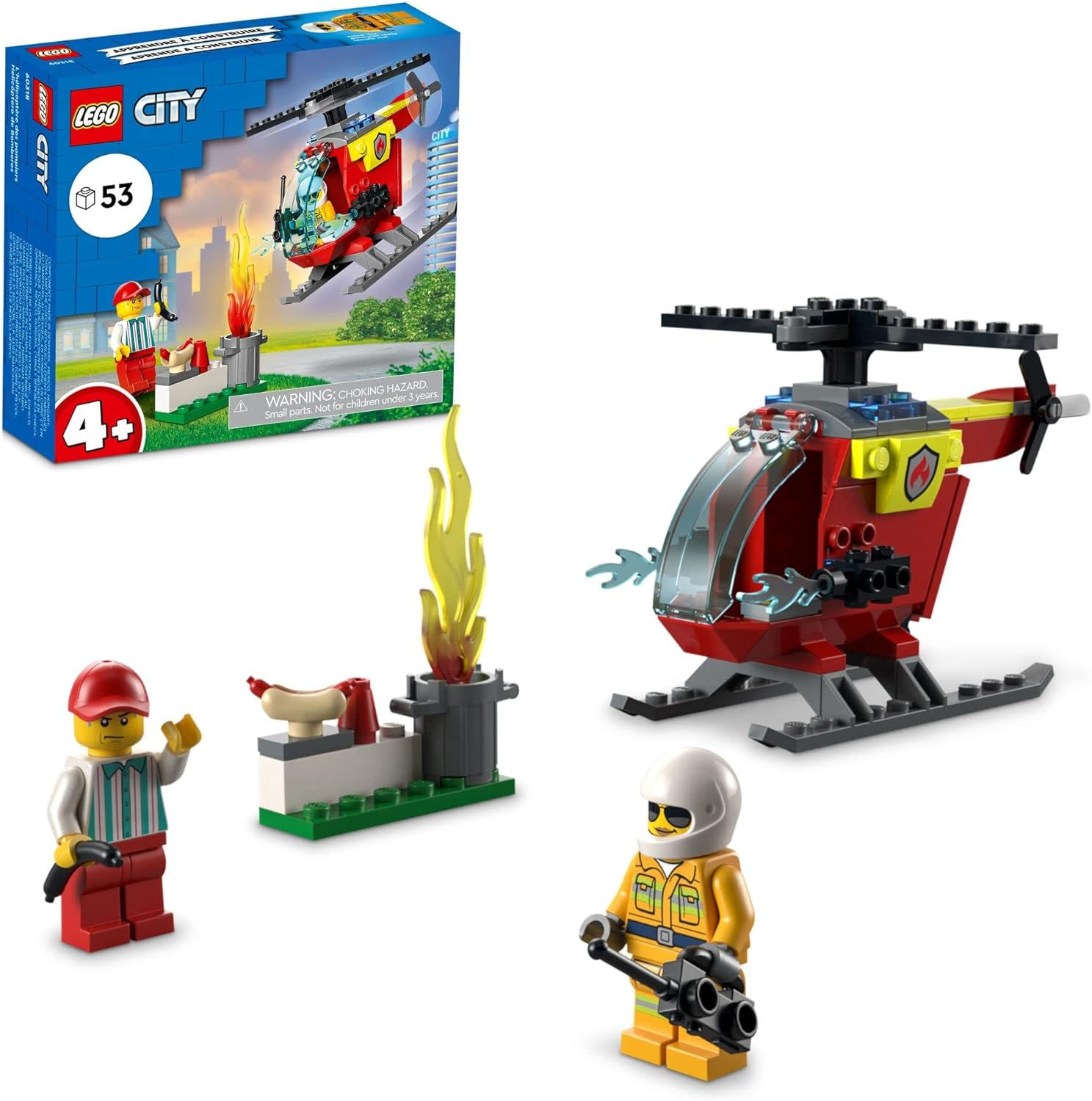 LEGO CITY: HELICÓPTERO BOMBEIRO