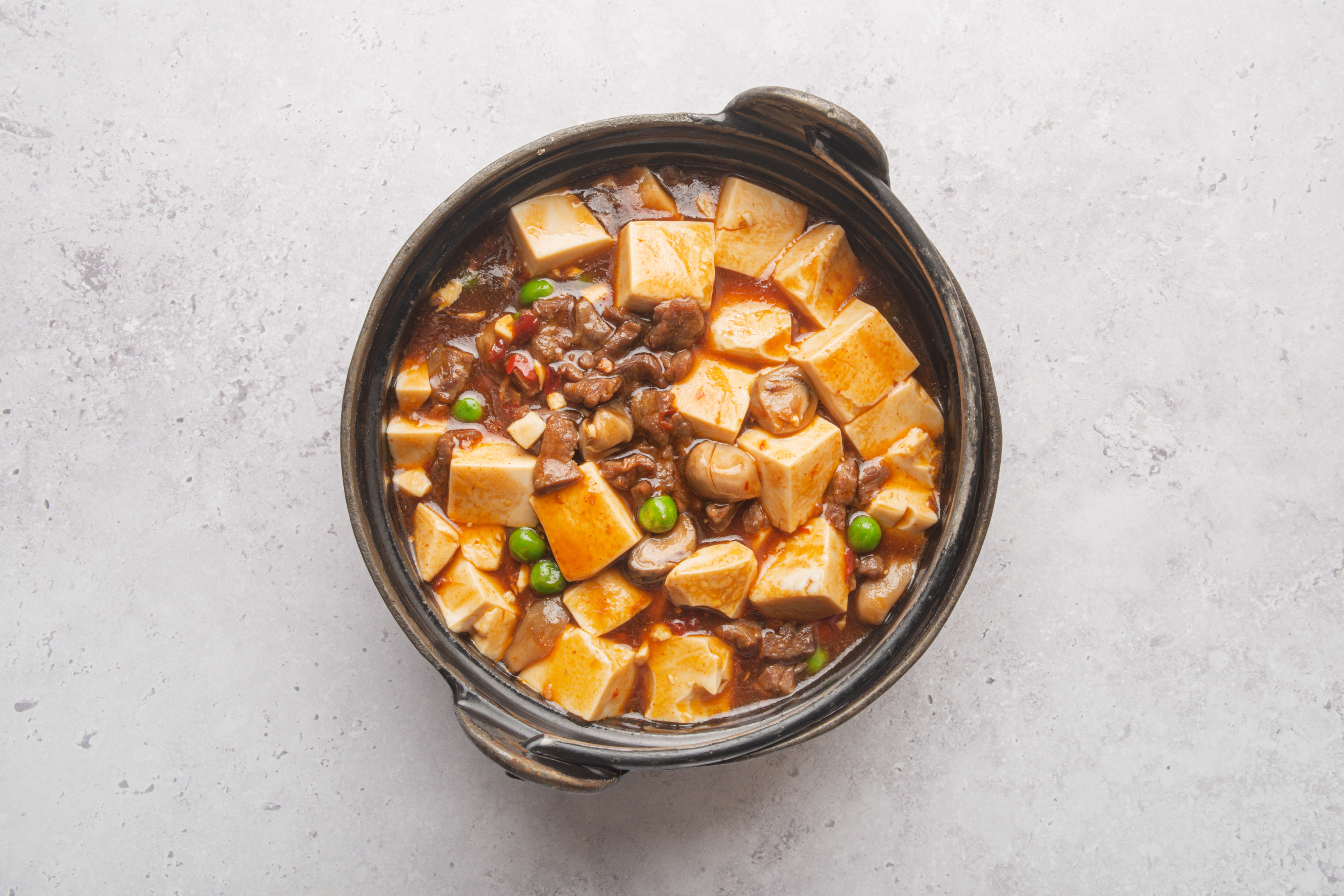 Arranged Food and Objects