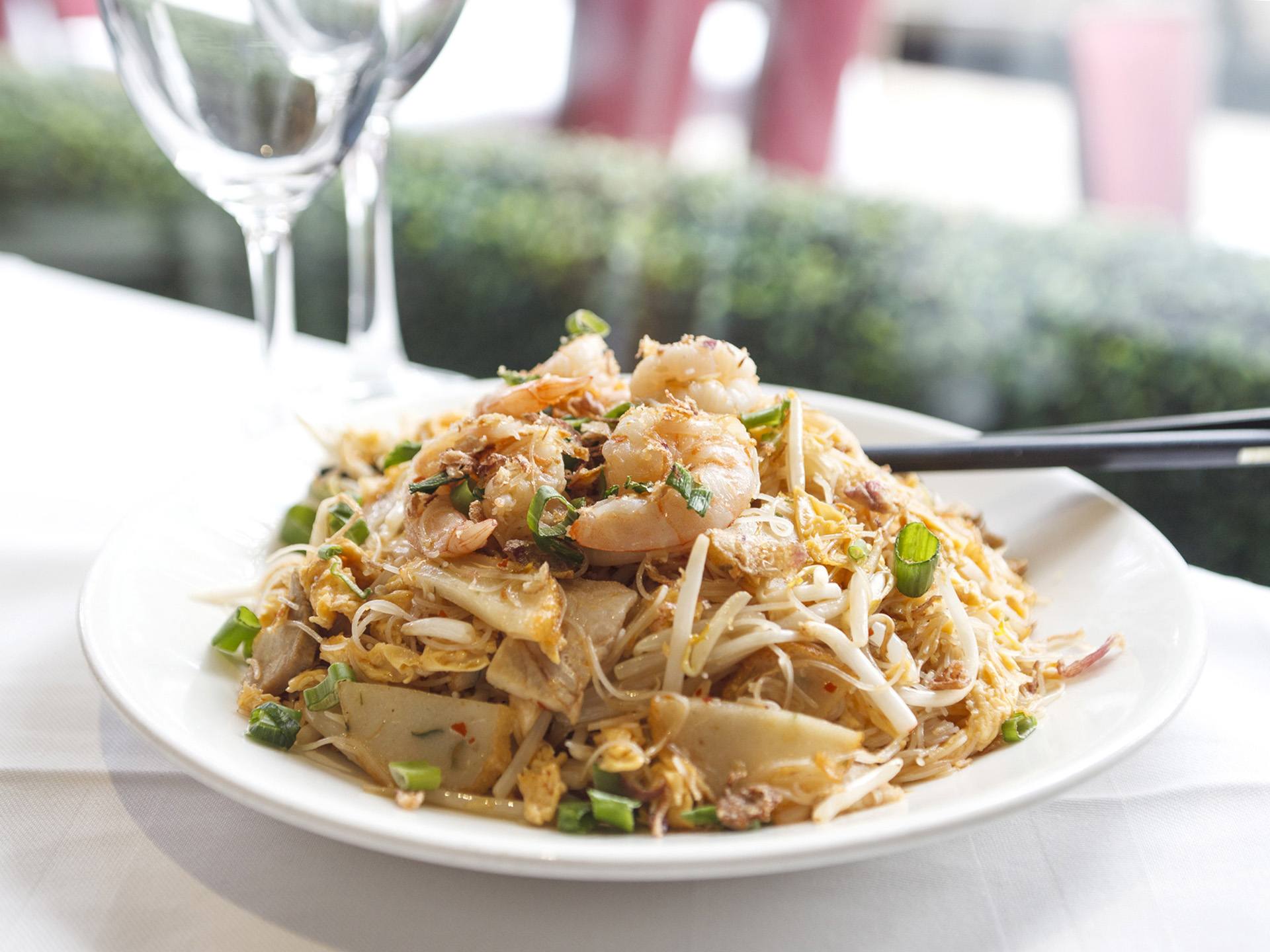 Arranged Food and Objects