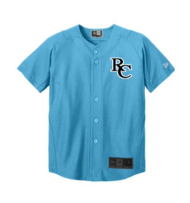 Thumbnail: New Era® Youth Diamond Era Full-Button Jersey With RC Logo