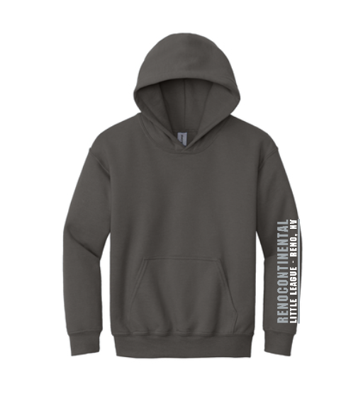Thumbnail: RC- Gildan® - Youth Heavy Blend™ Hooded Sweatshirt with Arm and Back Print