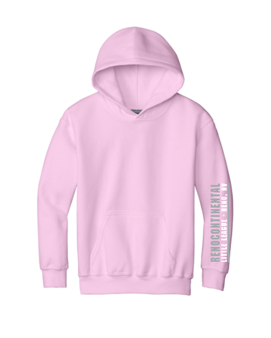 Thumbnail: RC- Gildan® - Youth Heavy Blend™ Hooded Sweatshirt with Arm and Back Print