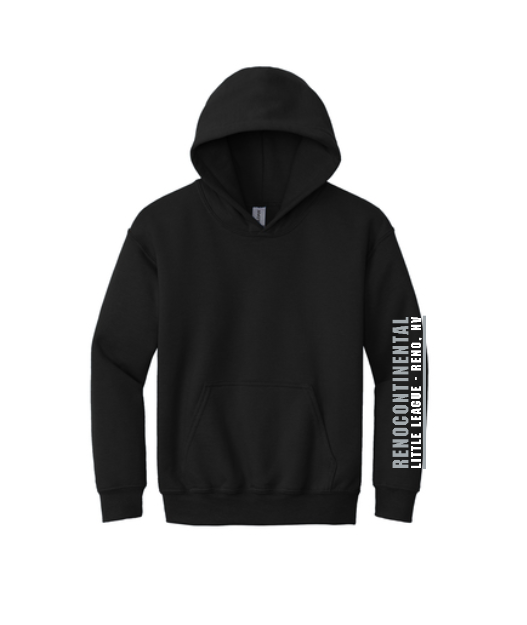 Thumbnail: RC- Gildan® - Youth Heavy Blend™ Hooded Sweatshirt with Arm and Back Print