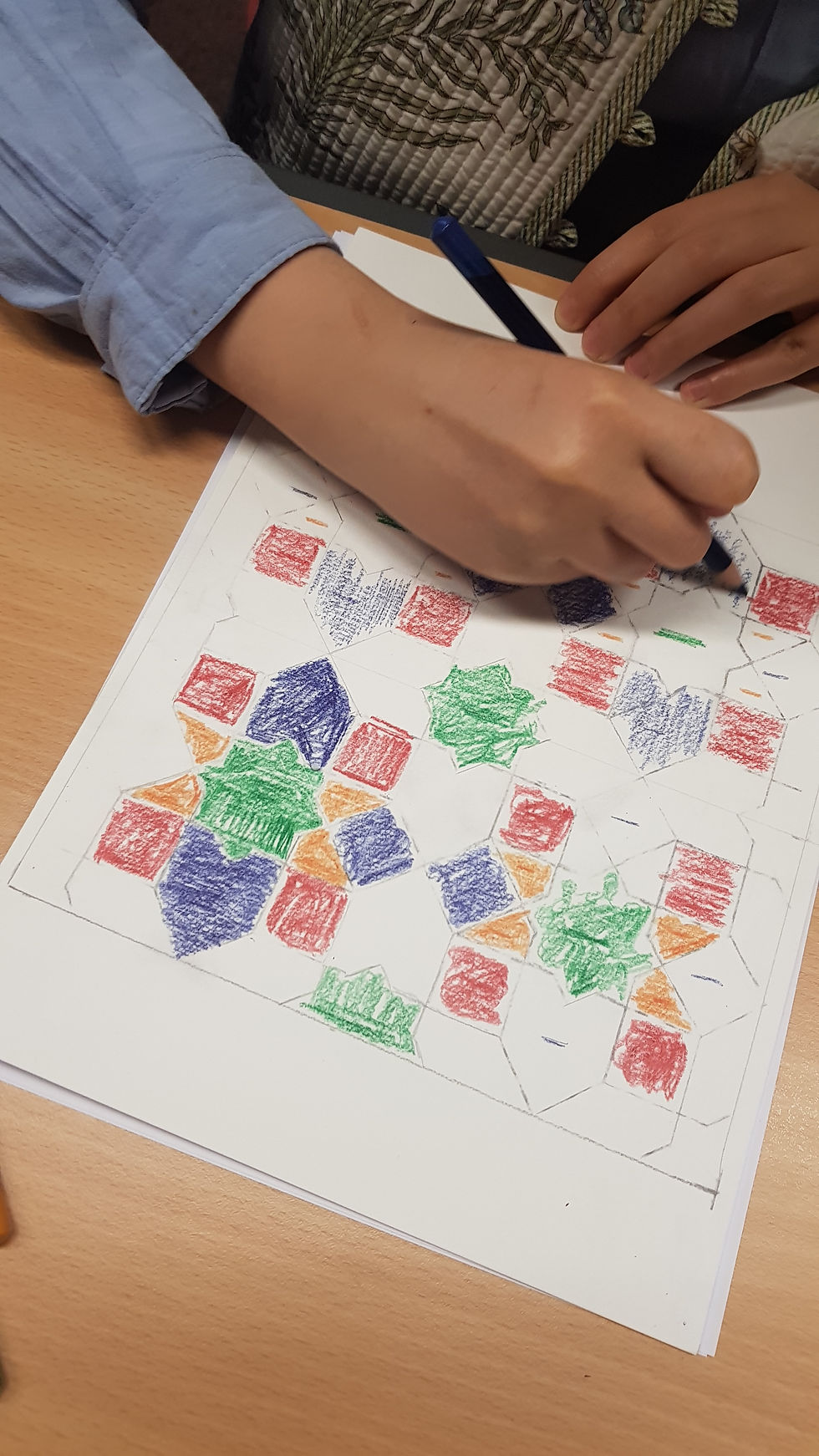 Islamic Geometry Workshop at Chelsea Library