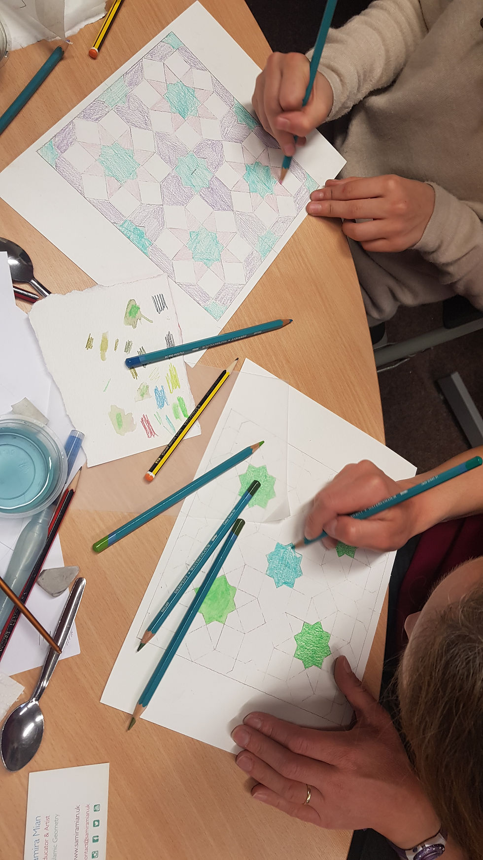 Islamic Geometry Workshop at Chelsea Library