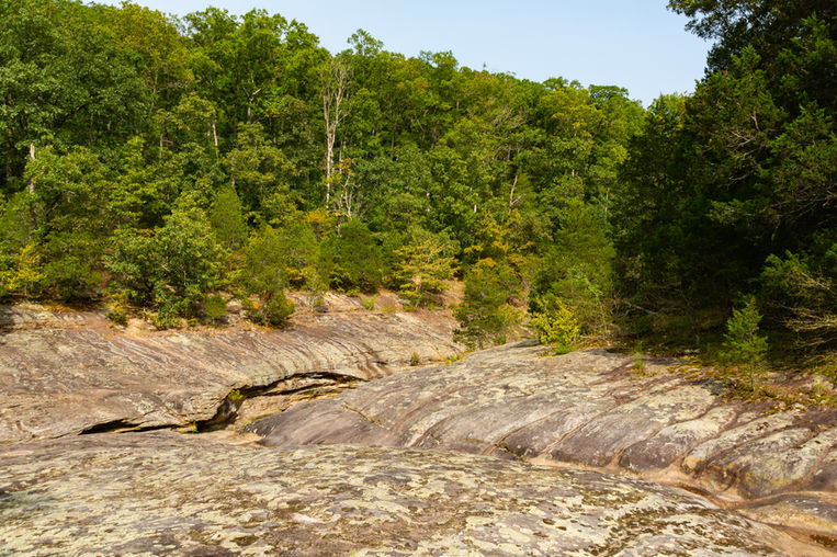 Landscape at Bell Smith Springs.  Shawnee National Forest, Illinois, USA.