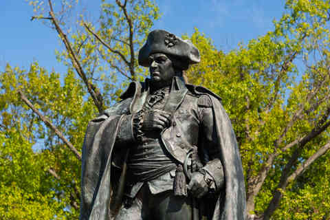King of Prussia, Pennsylvania - United States - May 1st, 2026: The Major General Friedrich Wilhelm Baron von Steuben statue by artist J. Otto Schweizer at Valley Forge National Historical Park, Pennsylvania, USA. *FOR EDITORIAL USE ONLY