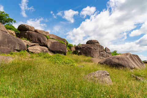 Devil's Den at Gettysburg National Military Park in Gettysburg, Pennsylvania, USA.