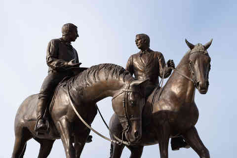 Nauvoo, Illinois - United States - December 30th, 2025: The Joseph Smith Historic Monument in Nauvoo, Illinois, USA. *FOR EDITORIAL USE ONLY