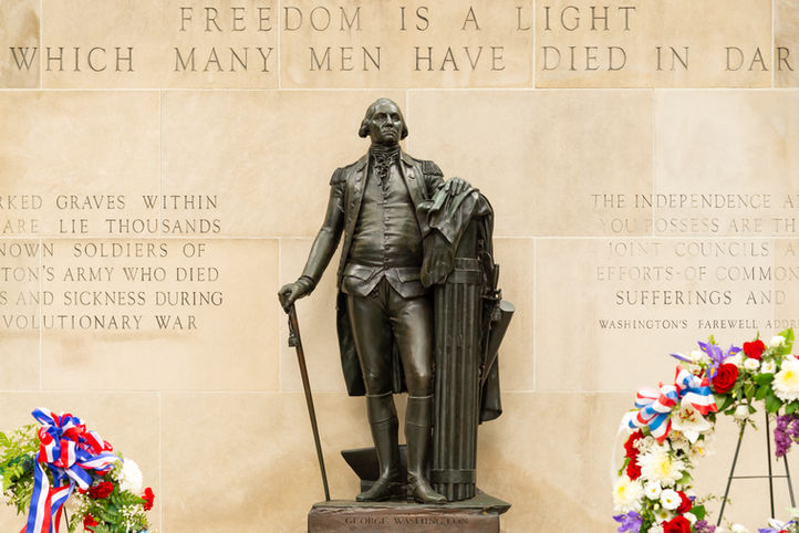 The Tomb of the Unknown Soldier in Philadelphia, Pennsylvania, USA.