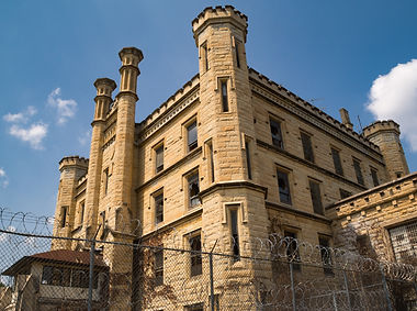 Built in 1858 & in operation until 2002, this prison was featured in the film The Blues Brothers.