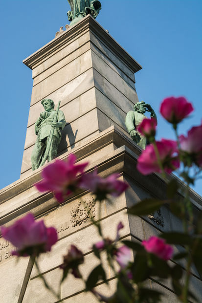 War memorial in Princeton, Illinois, USA.  Located at: 14 Park Ave E, Princeton, Illinois