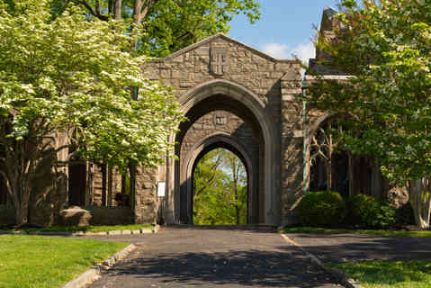 King of Prussia, Pennsylvania - United States - May 1st, 2026: Exterior of the Washington Memorial Chapel at Valley Forge National Historical Park, Pennsylvania, USA. *FOR EDITORIAL USE ONLY