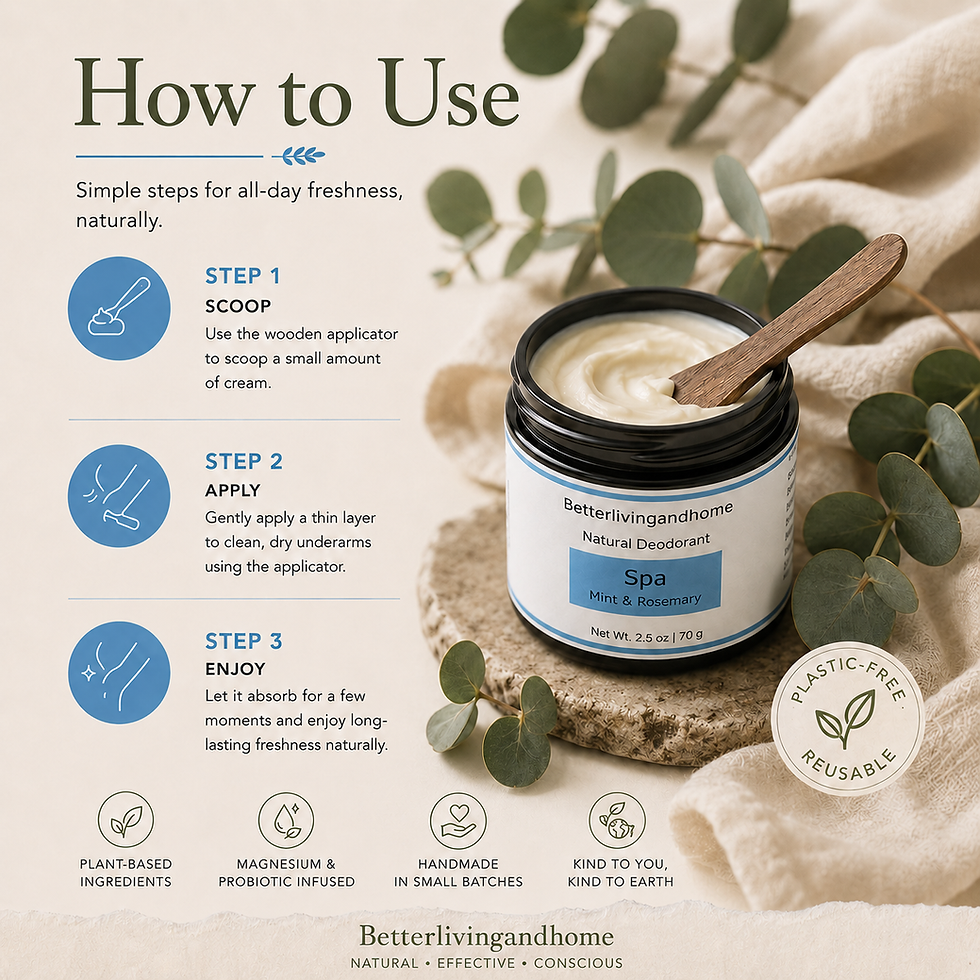 Thumbnail: Spa - Mint Rosemary | Natural Deodorant Cream - 70g