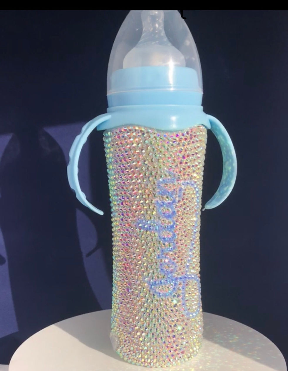 Thumbnail: Bling Keepsake Baby Bottle