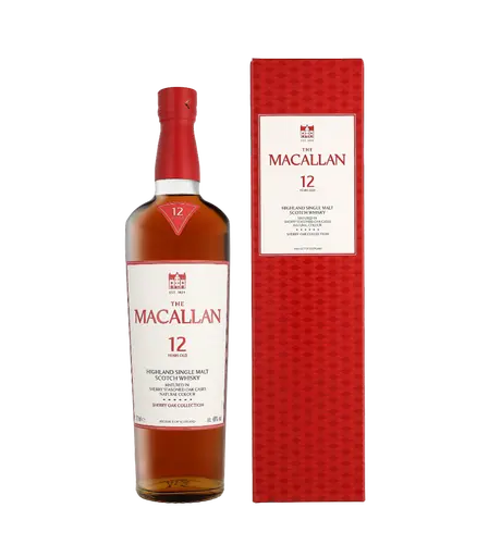 Macallan  12 Jaar Sherry Cask 0.7 Ltr
