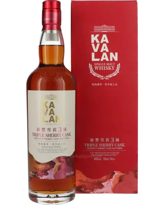 Kavalan Triple Sherry Cask 40%