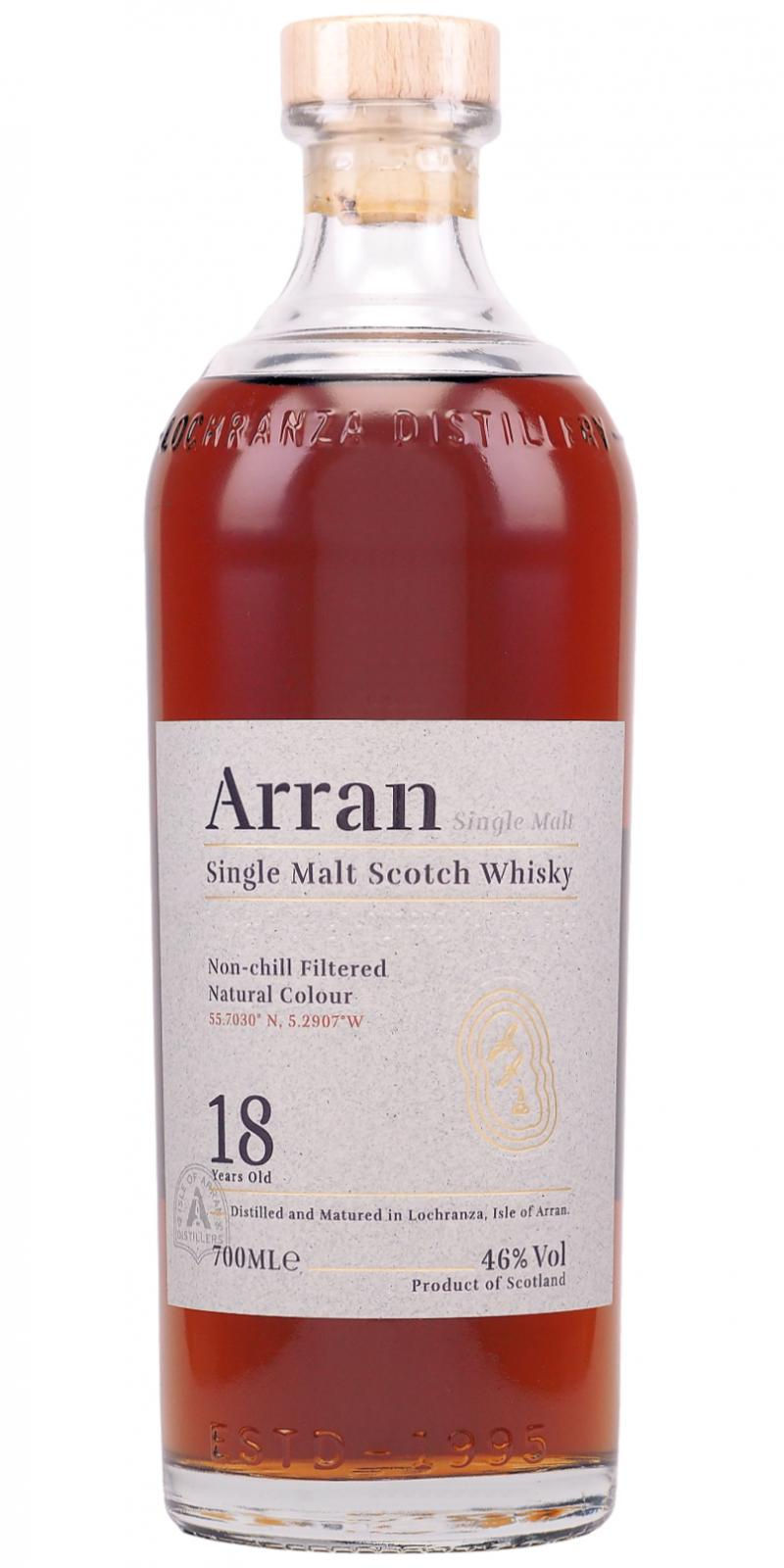 Arran 18 jaar oud 0.7 Ltr