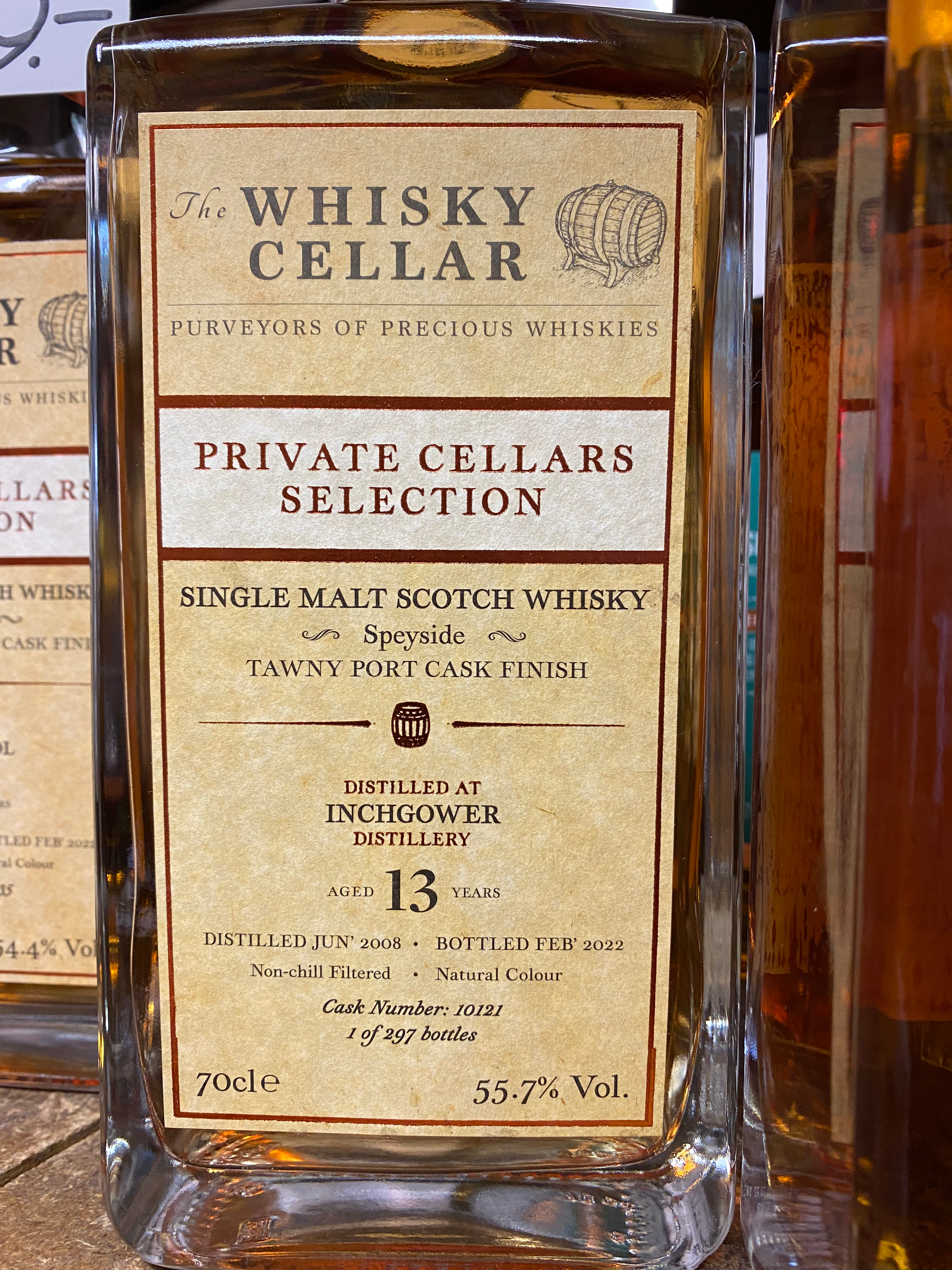 Whisky Cellar Inchgower Tawny Port Caks