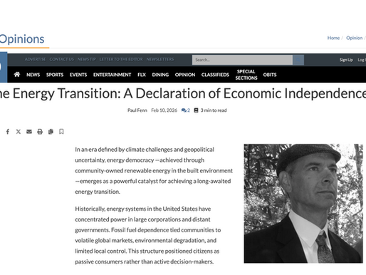 OP ED in Ithaca Times