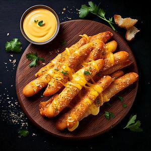 CHEESY BREAD STICKS