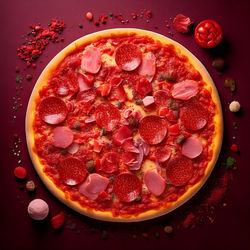 Firefly A carnivore's dream with generous portions of pepperoni, and on top of it savory h