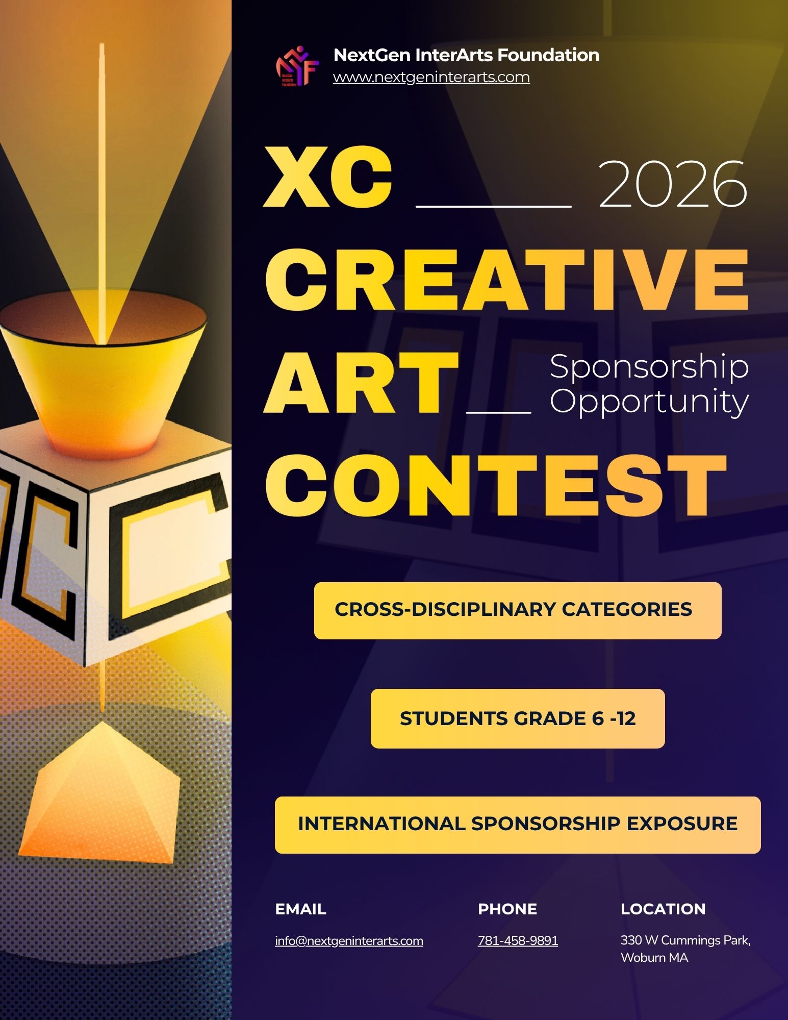2026 XC Creative Art Contest Sponsor