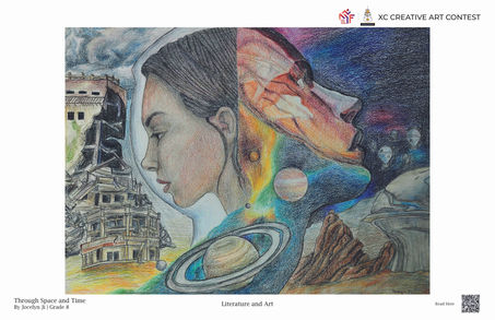 Through Space and Time
By Jocelyn Ji | Grade 8