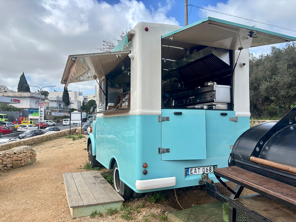 One of Malta’s angriest roads. One very calm smoker. Choose your lane.