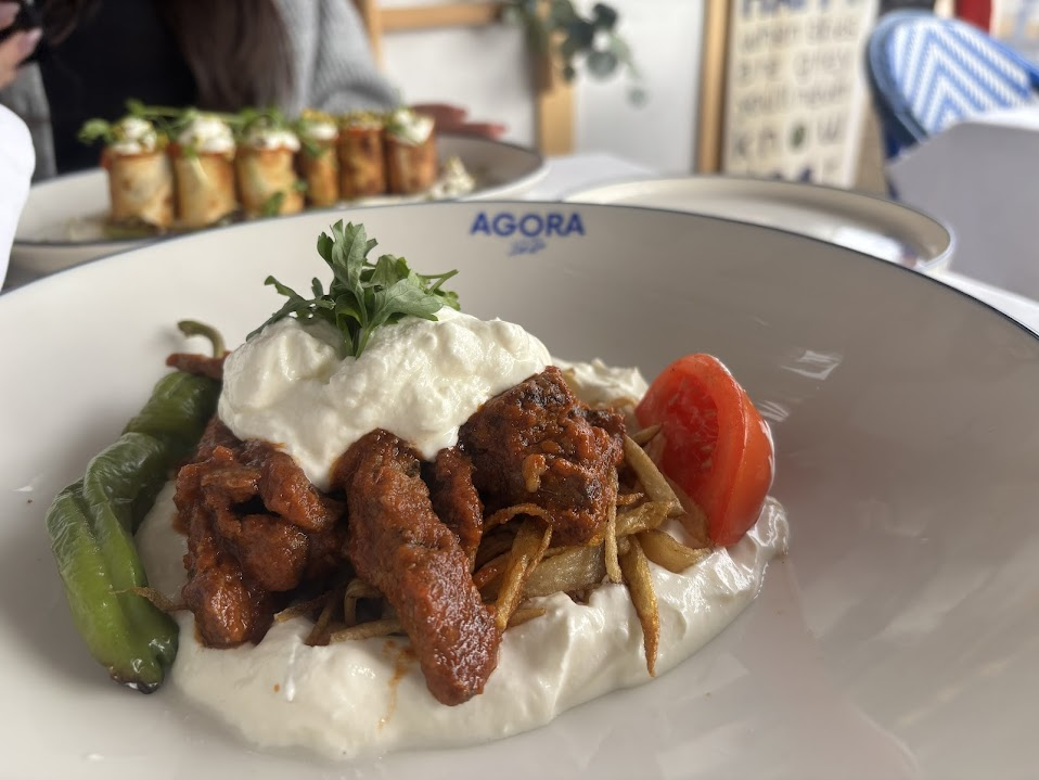 Bodrum in full swagger. Potatoes, red sauce, no apologies.