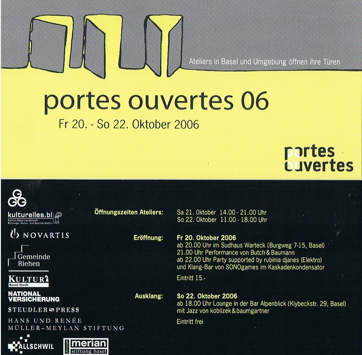 Portes Ouvertes 2006