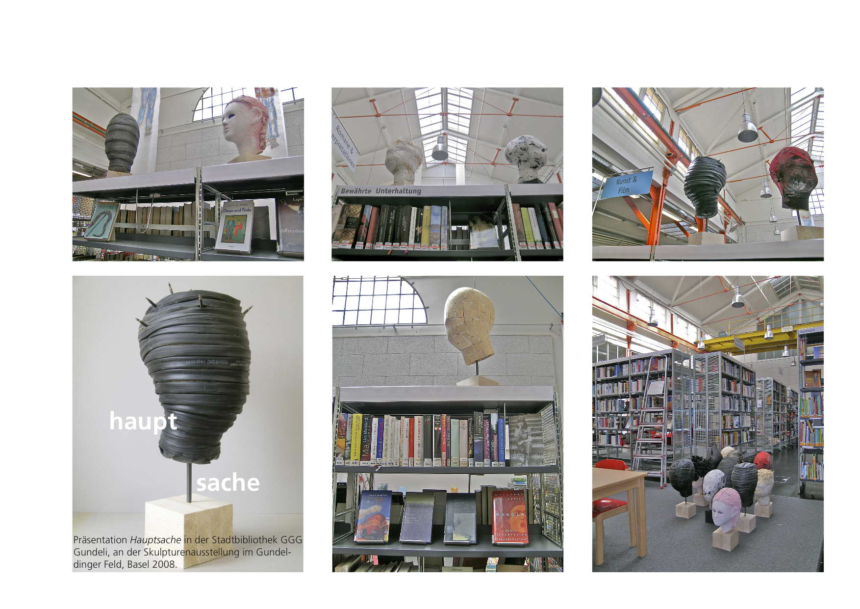 QuARTier, skulpturenausstellung gundeldinger feld 2008