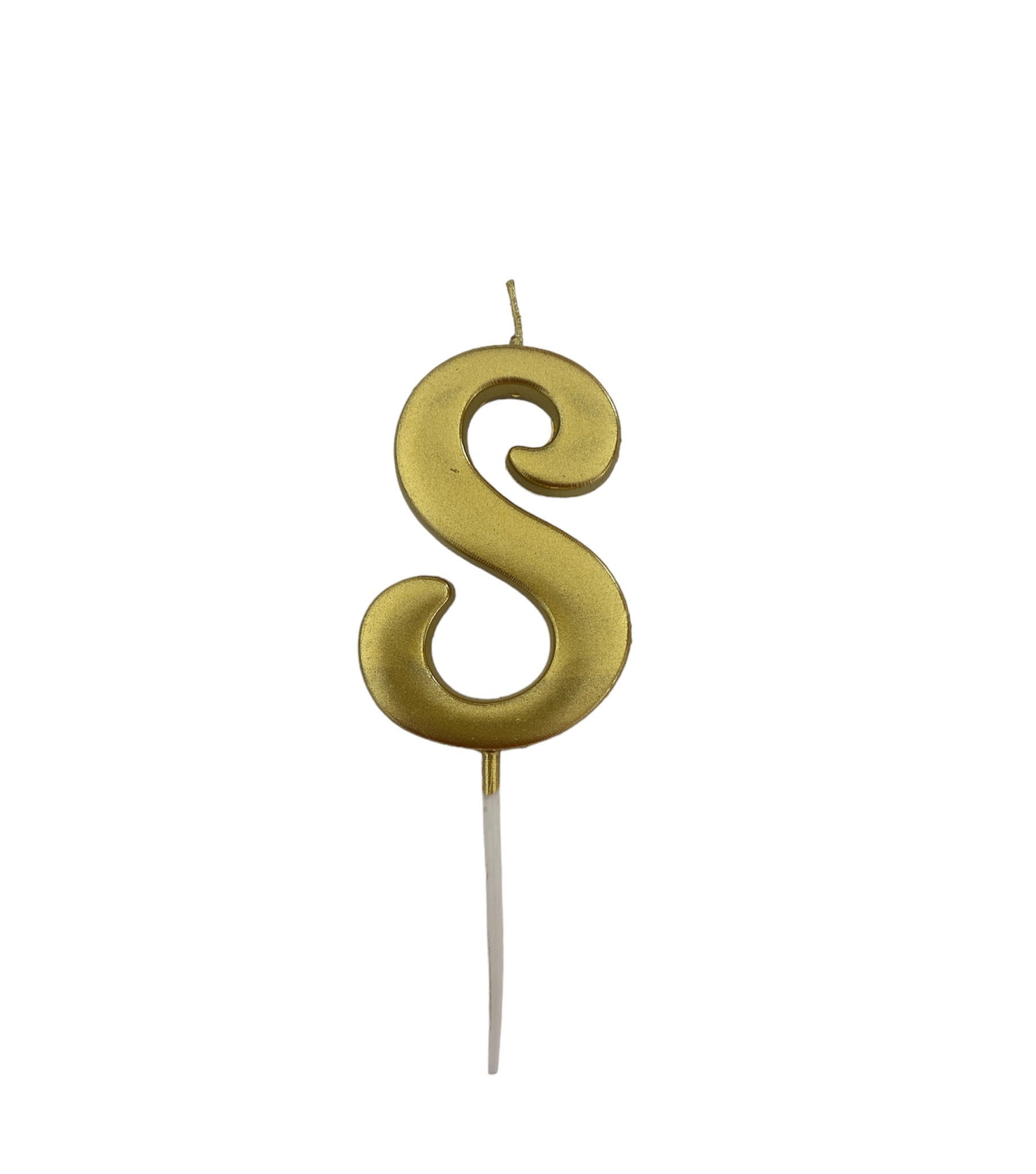 VELA NÚMERICA DORADA - #8