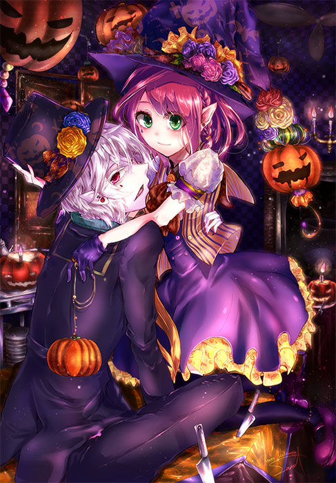 ハロウィーンの悪戯な兄妹