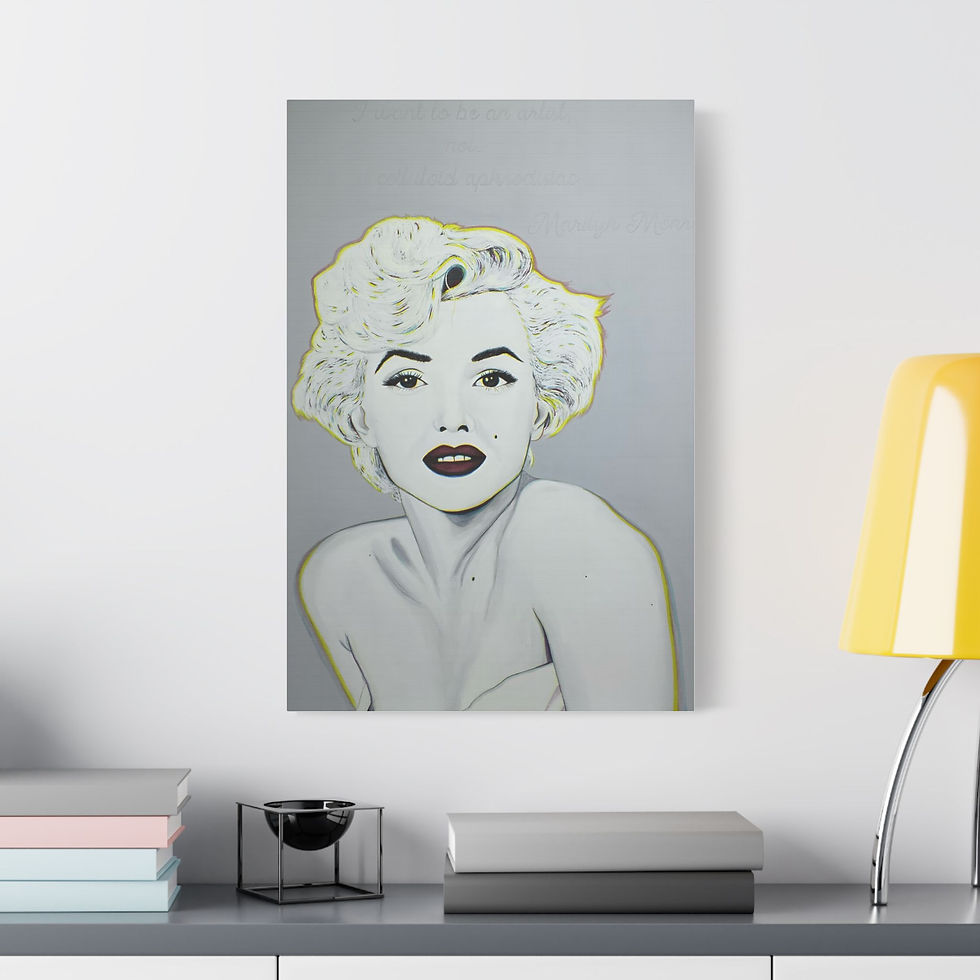 Thumbnail: Marilyn Monroe Satin canvas print