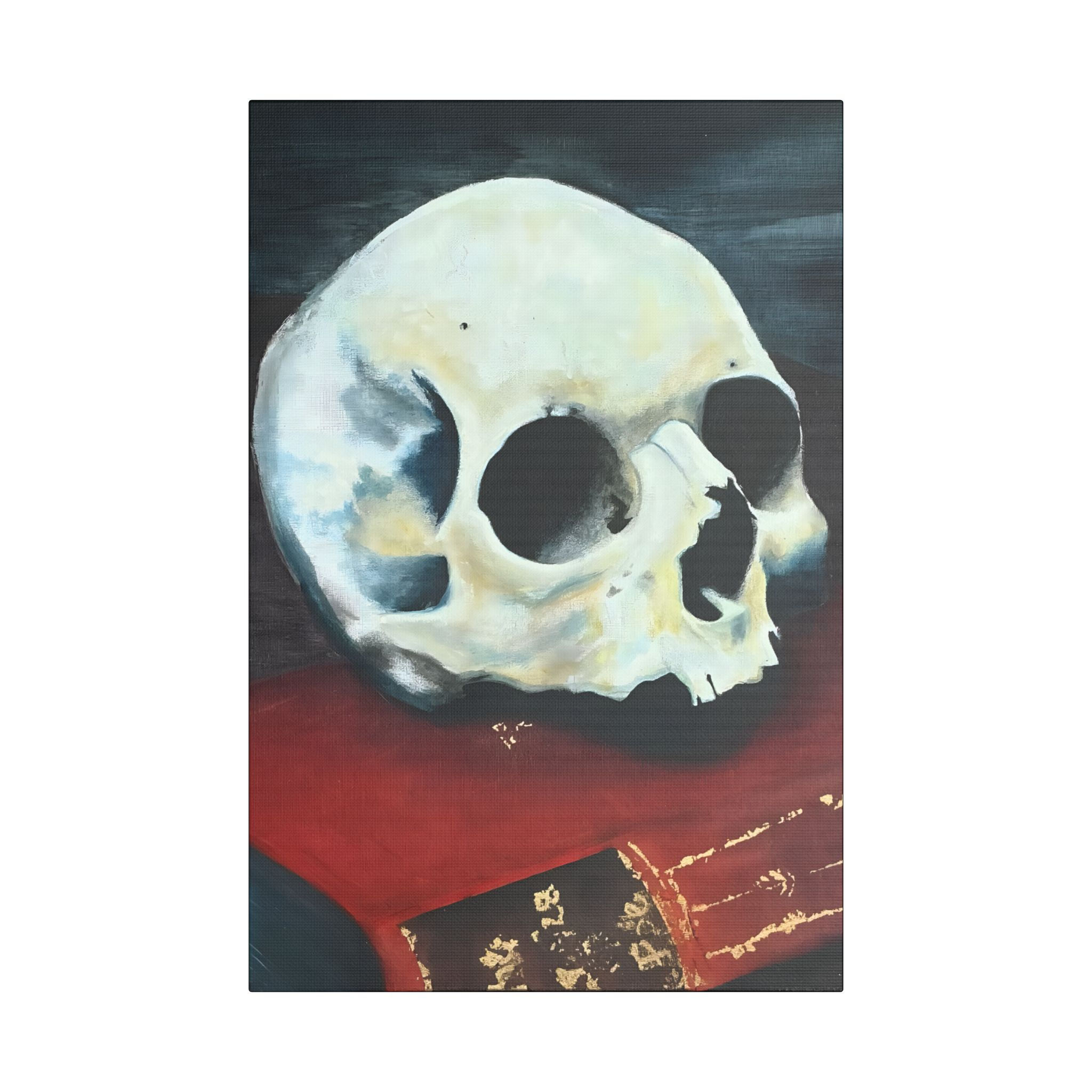 Artistic Skull Canvas Print