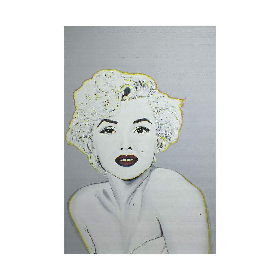 Thumbnail: Marilyn Monroe Satin canvas print