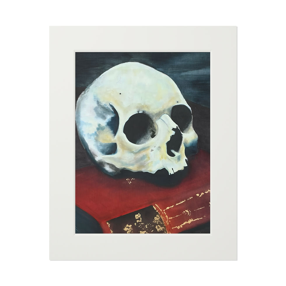 Thumbnail: Artistic Skull Fine Art Print