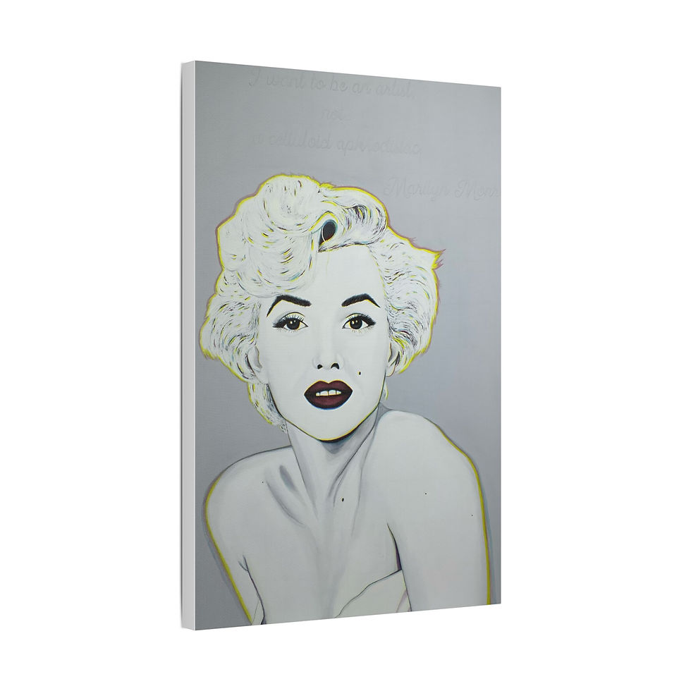 Thumbnail: Marilyn Monroe Satin canvas print