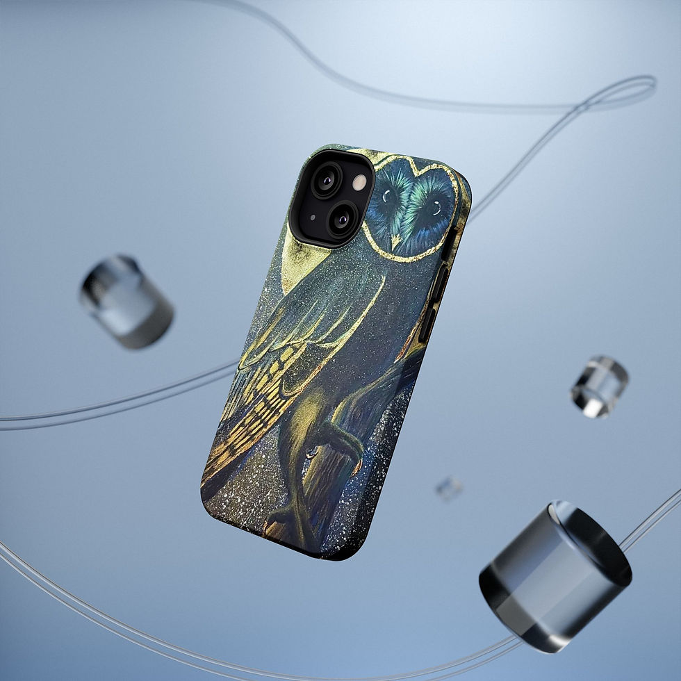 Thumbnail: Artistic Owl Phone Case