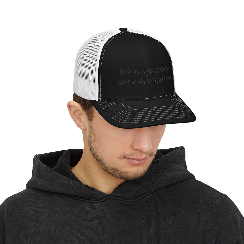 Thumbnail: Customizable Inspirational Snapback Trucker Cap 
