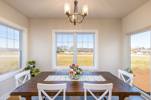 Posthuma Homes Ryan Floor Plan Dinning Room, Sheboygan County Home Builder