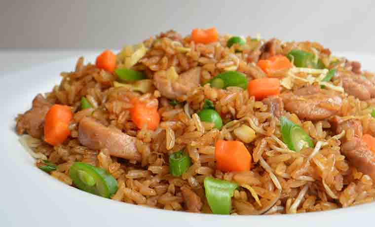 Arroz oriental (Ing para 4 a 5 porciones)