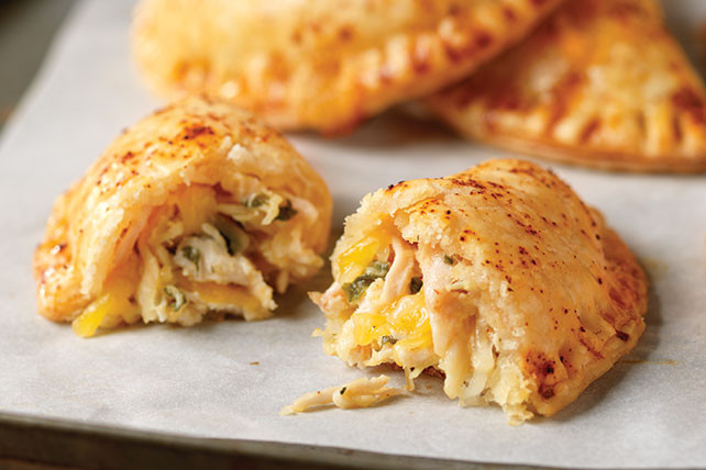 Empanada de pollo (Ing para 10 a 12 porciones)
